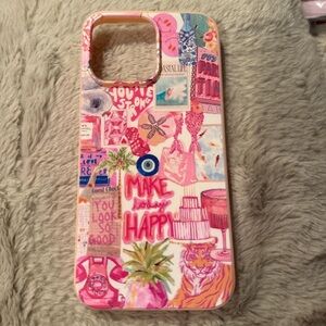 Apple Pink Collage Phone Case